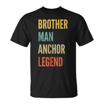 Brother Man Anchor Legend Unisex T-Shirt | Mazezy