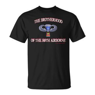 Brotherhood 509Th Airborne T-Shirt | Mazezy