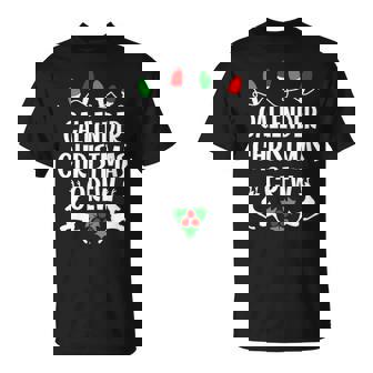 Callender Name Gift Christmas Crew Callender Unisex T-Shirt | Seseable CA