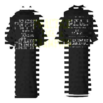 Camo Sports Practice Camouflage Practice Like A Champion T-Shirt | Mazezy