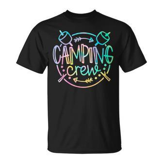 Camping Crew Camper Group Family Friends Cousin Matching T-Shirt