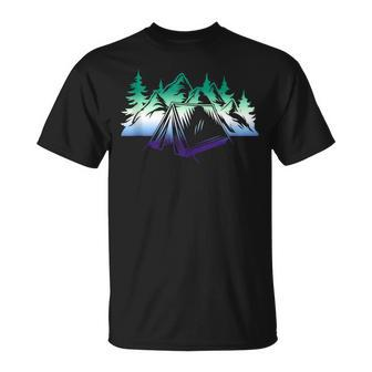 Camping Mlm Pride Camp Lovers Subtle Lgbt Gay Male Mlm Flag Unisex T-Shirt | Mazezy