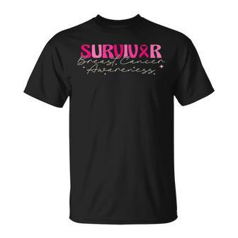 In My Cancer Free Era Breast Cancer Awareness Survivor T-Shirt - Seseable