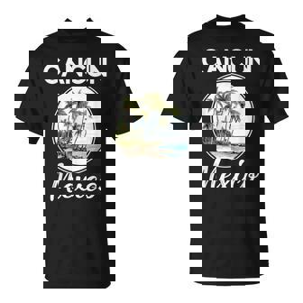 Cancun Mexico Souvenir 2023 Family Vacation Matching Trip Family Vacation Funny Designs Funny Gifts Unisex T-Shirt | Mazezy