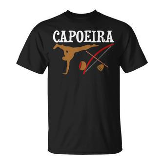 Capoeira Berimbau Brazilian Mixed Martial Arts Self-Defense T-Shirt | Mazezy