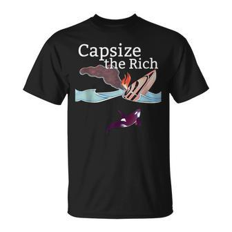 Capsize The Rich Unisex T-Shirt | Mazezy AU