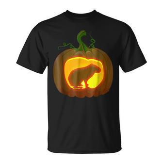 Capybara Halloween Gifts For Capybara Lovers Funny Gifts Unisex T-Shirt | Mazezy