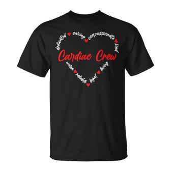 Cardiac Crew Cardiology Nurse Cardiologist T-Shirt - Monsterry DE