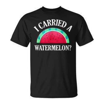 I Carried A Watermelon Dancing T-Shirt | Mazezy DE