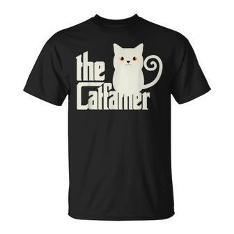 Cat Dad  The Catfather Funny Cats Kitten Unisex T-Shirt