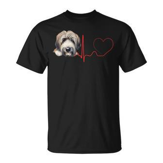 Catalan Sheepdog Heartbeat Ekg Dogs My Cardio T-Shirt | Mazezy