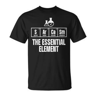 Chemical Engineer Sarcasm Element Engineering Gifts Unisex T-Shirt | Mazezy