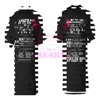 Cheryl Name Gift And God Said Let There Be Cheryl V2 Unisex T-Shirt | Seseable CA