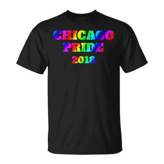 Chicago Pride 2018 Gay Pride Lgbt Parade Gift Unisex T-Shirt | Mazezy