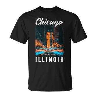 Chicago Pride Chicago City Chicago Lover I Love Chicago T-Shirt | Mazezy
