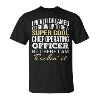 Chief Operating Officer T T-Shirt | Mazezy