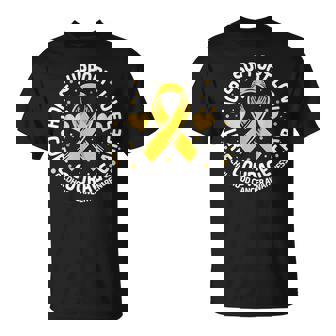 Childhood Cancer Support Family Childhood Cancer Awareness T-Shirt | Mazezy