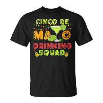 Cinco De Mayo Drinking Squad Cinco De Mayo Fiesta Party T-shirt - Thegiftio UK