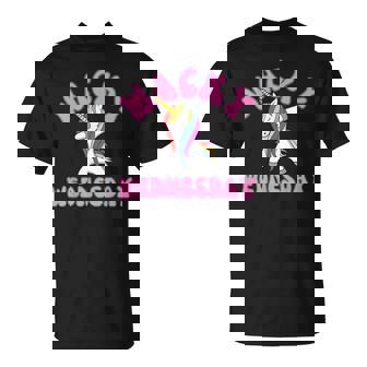 Classic Wacky Wednesday Unicorn Mismatch Outfit T-Shirt - Thegiftio