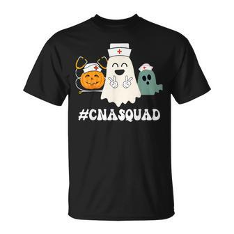 Cna Halloween Scrubs Costume As Cna Squad Matching T-Shirt - Seseable
