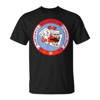 Coast Guard Air Station Atlantic City Atlantic City Funny Gifts Unisex T-Shirt | Mazezy