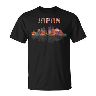 Colorful Japan Vacation Family Asia Travel Tokyo T-Shirt | Mazezy