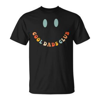 Cool Dads Club Funny Smile Colorful Funny Dad Fathers Day Unisex T-Shirt - Seseable