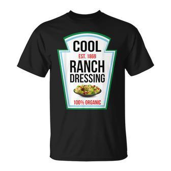 Cool Ranch Dressing Bottle Label Halloween Family Matching T-Shirt - Thegiftio UK
