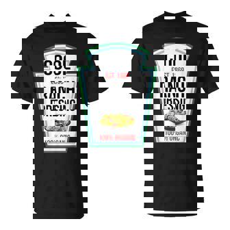 Cool Ranch Dressing Bottle Label Halloween Family Matching T-Shirt - Thegiftio UK