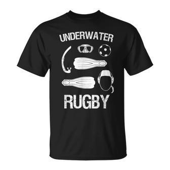 Cool Underwater Rugby T-Shirt | Mazezy