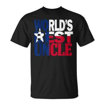 Cool Worlds Best Uncle And Texas T Uncle Unisex T-Shirt | Mazezy