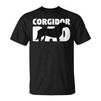 Corgidor For Dog Father 'Corgidor Dad' Corgidor T-Shirt | Mazezy