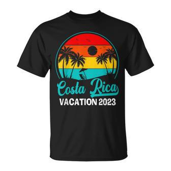 Costa Rica 2023 Beach Matching Family Vacation Trip Unisex T-Shirt | Mazezy