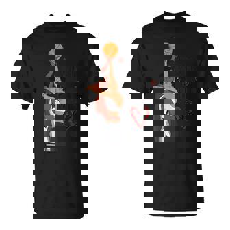 Couple Basketball In Movies Love Unisex T-Shirt - Monsterry