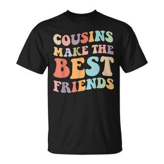 Cousins Make The Best Friends Family Matching Graphic T-Shirt - Monsterry AU