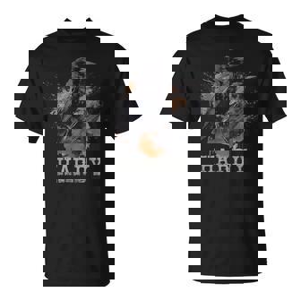 Cowboy Hardy I Woke Up On The Wrong Side Of The Truck Bed T-Shirt - Seseable