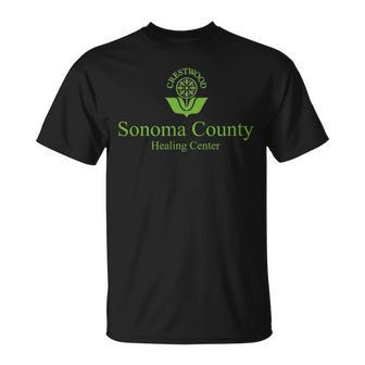 Crestwood Sonoma Healing Center Unisex T-Shirt | Mazezy