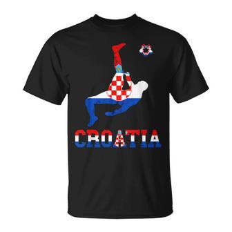Croatian Pride Hrvatska Soccer Team Croatian Soccer Croatia Unisex T-Shirt | Mazezy