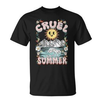 Cruel Vibes Summer Vintage Sunshine Ocean Wave Beach Lover T-shirt