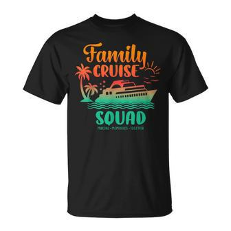 Cruise Squad 2024 Family Trips Making Memories Vocation T-Shirt | Mazezy