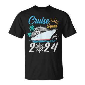 Cruise Squad 2024 Family Vacation Matching Family Group T-Shirt - Seseable