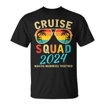 Cruise Squad 2024 Summer Vacation Matching Family Group T-Shirt - Seseable