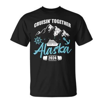 Cruising Together Alaska Trip 2024 Family Weekend Trip Match T-Shirt | Mazezy