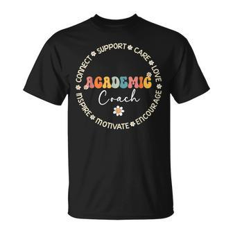 Cute Academic Coach Squad Appreciation Week Back To School T-Shirt