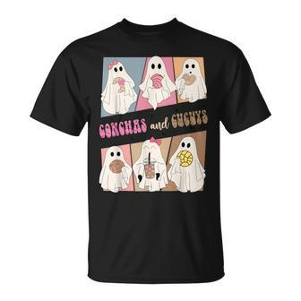 Cute Conchas And Cucuys Ghost Mexican Halloween T-Shirt - Thegiftio UK