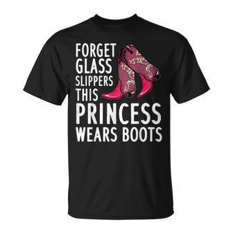 Cute Cowgirl Gift Women Funny Western Rodeo Girl Princess Unisex T-Shirt | Mazezy