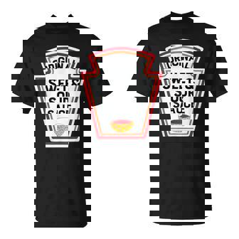 Cute Group Condiments Costume Sweet And Sour Sauce T-Shirt | Mazezy