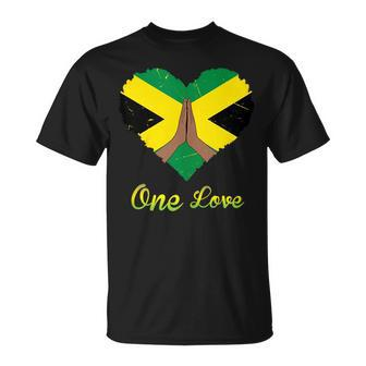 Cute Jamaican One Love Meditation Meditation Funny Gifts Unisex T-Shirt | Mazezy CA