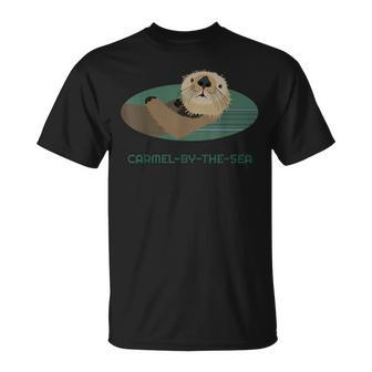 Cute Otter Carmel-By-The-Sea California Coast Resident T-Shirt | Mazezy
