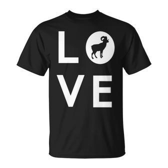 Cute Unique Bighorn Sheep Animal Lover G002223 T-Shirt | Mazezy